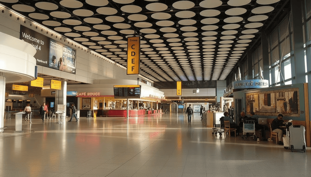 Không gian nhà ga T4